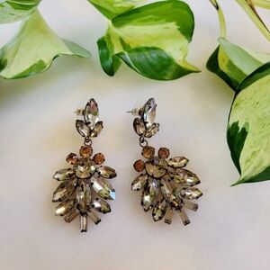 Vintage Sparkly Drop Earrings